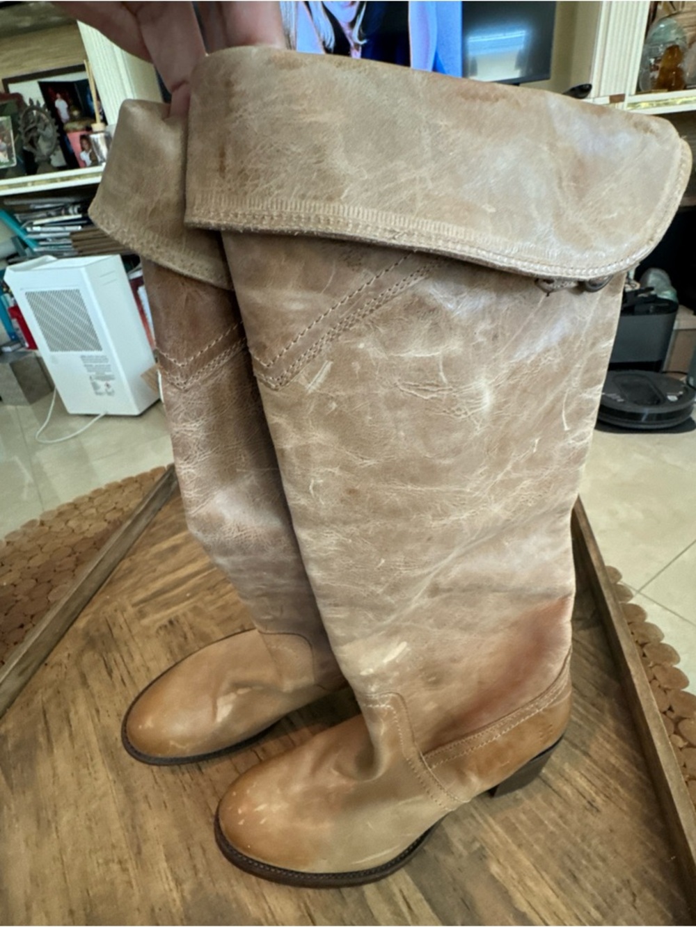 Classic Tall Women's Leather Frye Boots size 9 - Picture 10 of 16